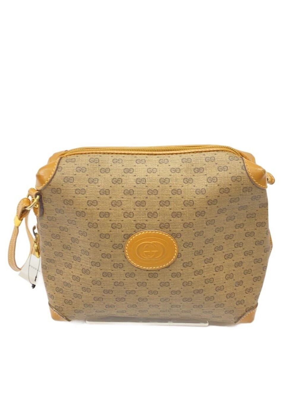 Gucci Shoulder Bag Khaki Green All over
